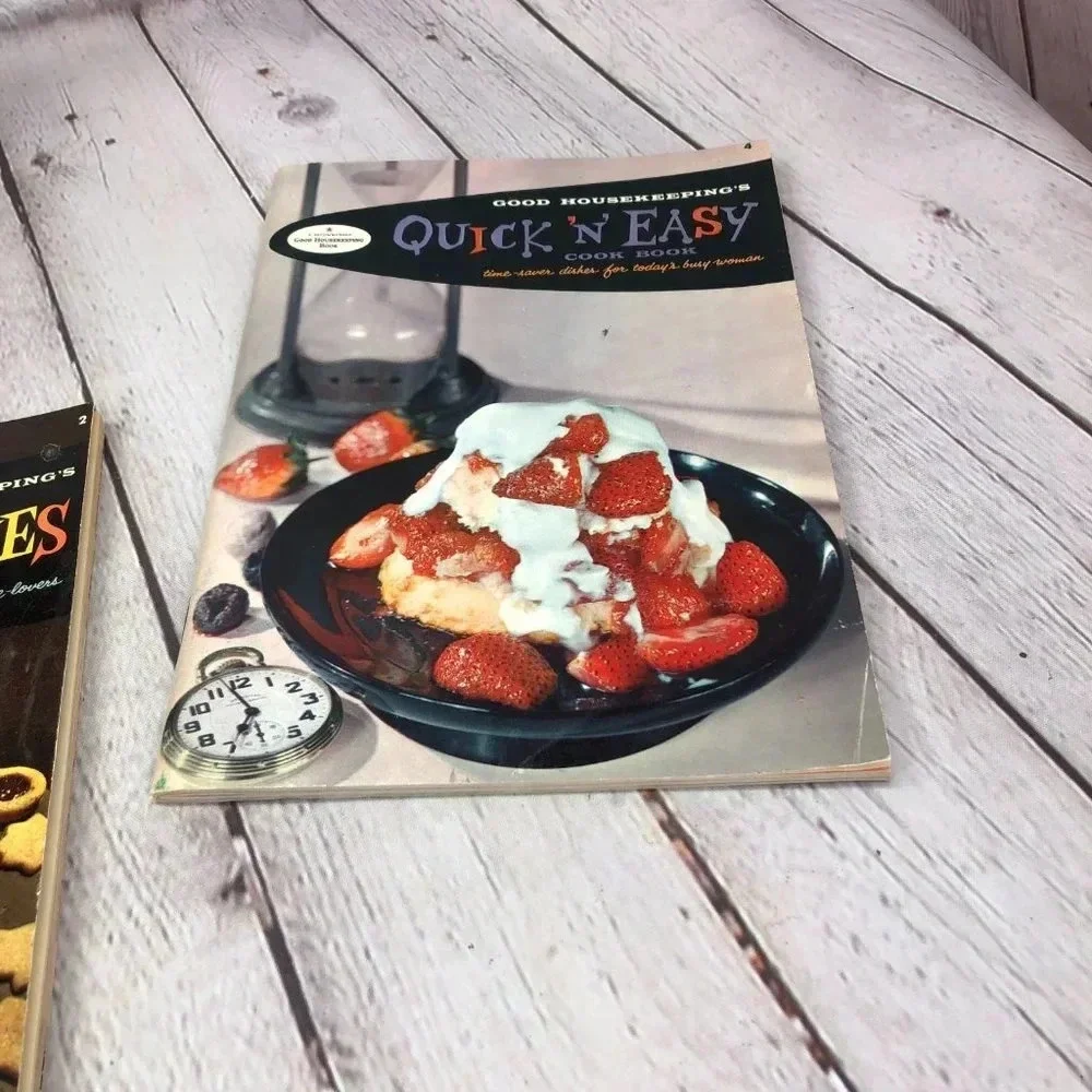 Good Housekeeping vintage pamphlet cookbooks 1958